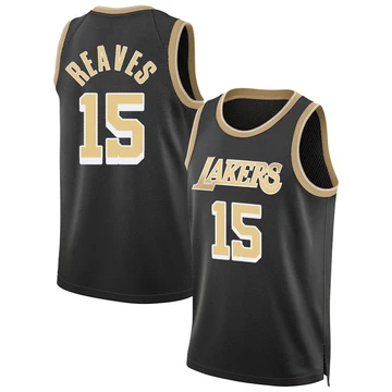 Austin Reaves ＃15 Los Angeles Lakers Swingman Black Youth Select Series Jersey
