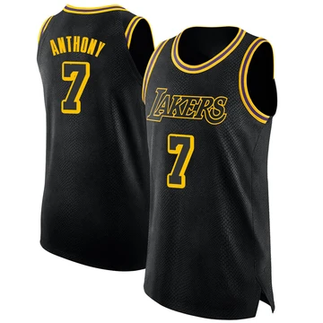 Carmelo Anthony ＃7 Los Angeles Lakers Swingman Black Men's Jersey - City Edition