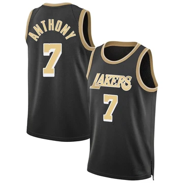 Carmelo Anthony ＃7 Los Angeles Lakers Swingman Black Men's Select Series Jersey