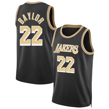 Elgin Baylor ＃22 Los Angeles Lakers Swingman Black Men's Select Series Jersey