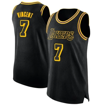 Gabe Vincent ＃7 Los Angeles Lakers Swingman Black Youth Jersey - City Edition