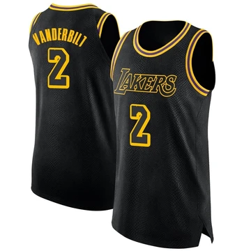 Jarred Vanderbilt ＃2 Los Angeles Lakers Swingman Black Men's Jersey - City Edition