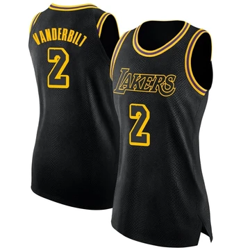 Jarred Vanderbilt ＃2 Los Angeles Lakers Swingman Black Women's Jersey - City Edition