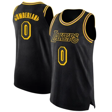 Jarron Cumberland ＃0 Los Angeles Lakers Swingman Black Men's Jersey - City Edition