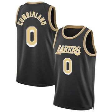 Jarron Cumberland ＃0 Los Angeles Lakers Swingman Black Men's Select Series Jersey