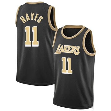 Jaxson Hayes ＃11 Los Angeles Lakers Swingman Black Men's Select Series Jersey
