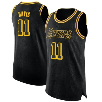 Jaxson Hayes ＃11 Los Angeles Lakers Swingman Black Youth Jersey - City Edition