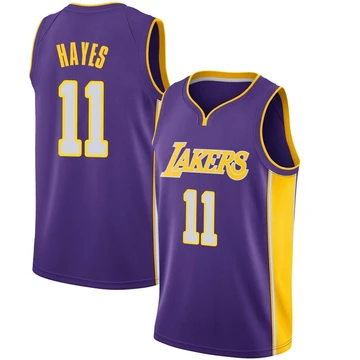 Jaxson Hayes ＃11 Los Angeles Lakers Swingman Purple Youth Jersey - Statement Edition