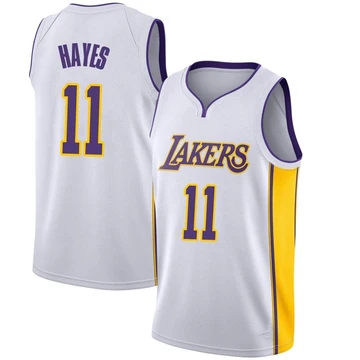 Jaxson Hayes ＃11 Los Angeles Lakers Swingman White Men's Jersey - Association Edition