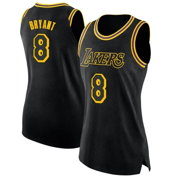 Kobe Bryant ＃8 Los Angeles Lakers Swingman Black Women's Jersey - City Edition