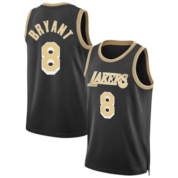Kobe Bryant ＃8 Los Angeles Lakers Swingman Black Youth Select Series Jersey