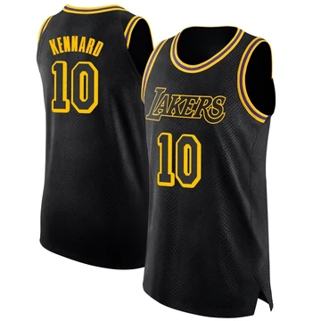 Luke Kennard ＃10 Los Angeles Lakers Swingman Black Youth Jersey - City Edition