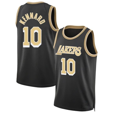 Luke Kennard ＃10 Los Angeles Lakers Swingman Black Youth Select Series Jersey