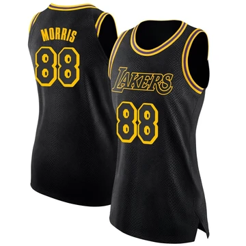 Markieff Morris ＃88 Los Angeles Lakers Swingman Black Women's Jersey - City Edition