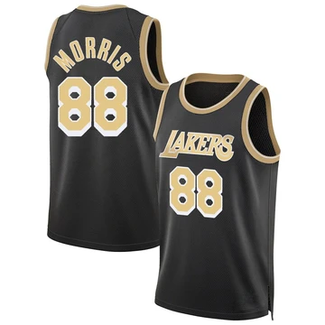 Markieff Morris ＃88 Los Angeles Lakers Swingman Black Youth Select Series Jersey
