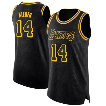 Maxi Kleber ＃14 Los Angeles Lakers Swingman Black Men's Jersey - City Edition