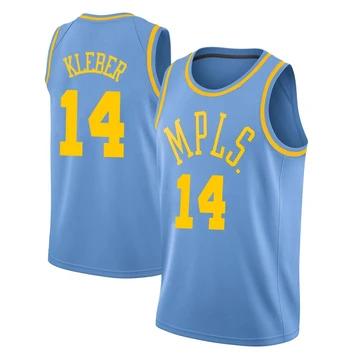 Maxi Kleber ＃14 Los Angeles Lakers Swingman Blue Youth Hardwood Classics Jersey